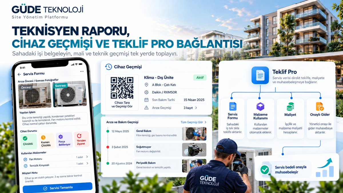 Sahada çalışan bir görevliyi anlatan tanıtım görseli.